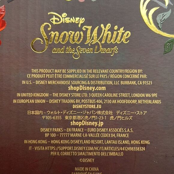 Disney Store Sleepy Snow White and the Seven Dwarfs Figural Trinket Dish Set - Picture 9 of 12